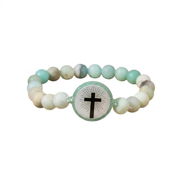 Bracelet Bible Beads – finition Amazonite