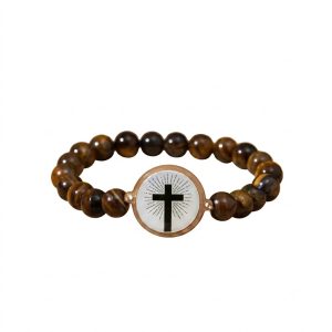 Bracelet Bible Beads – finition Oeil de Taureau