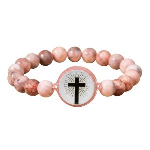 Bracelet Bible Beads – finition Rhodochrosite
