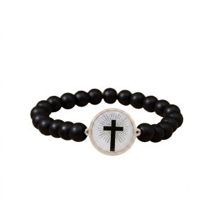 Bracelet Bible Beads – finition Onyx