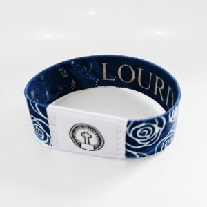 Bracelet Bible Band — Lourdes & Souvenir du Pape