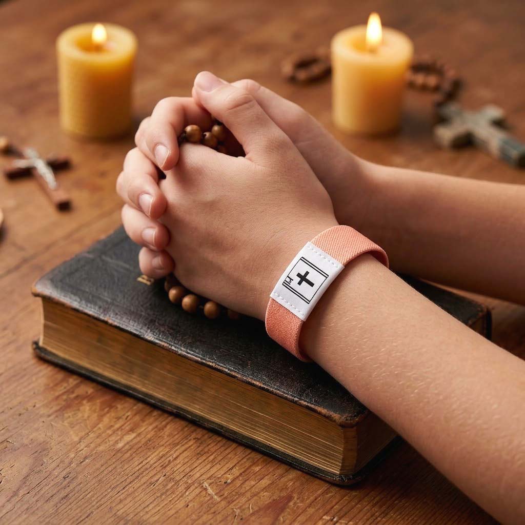5 x Bracelets Bible Band